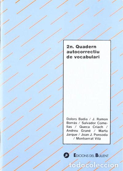 Libri di seconda mano: 2n Quadern autocorrectiu de vocabulari- 9788496187207