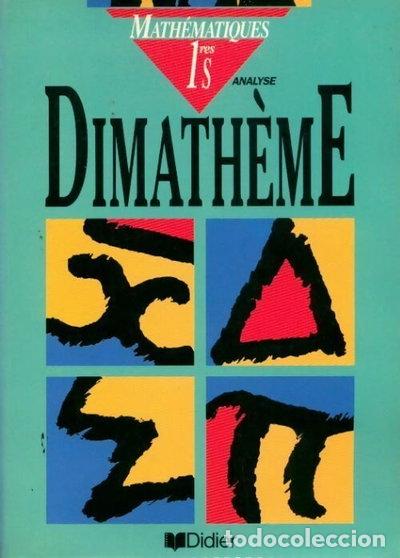 Libros: Math&eacute;matiques 1res S. Analyse, &Eacute;dition 1995- 9782278044733