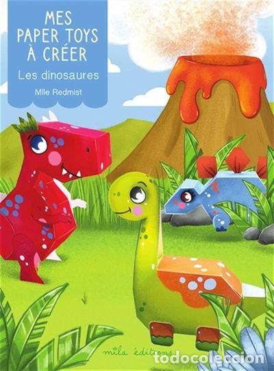 Libros: Les dinosaures: Mes paper toys &agrave; cr&eacute;er- 9782378791780