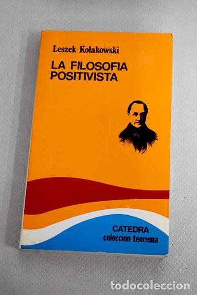 B&uuml;cher: La filosof&iacute;a positivista- 9788437602141