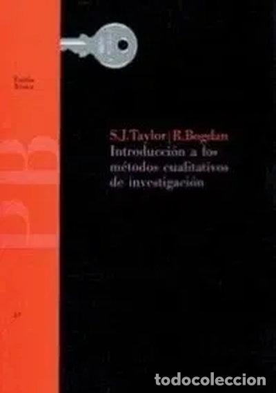 Libros: Introducci&oacute;n a los m&eacute;todos cualitativos de investigaci&oacute;n- 9788475098166