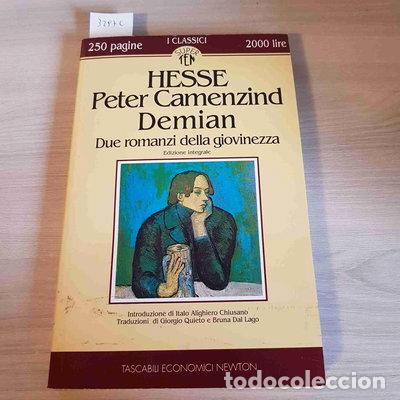 books: Peter Camenzind Demian- 9788879831543