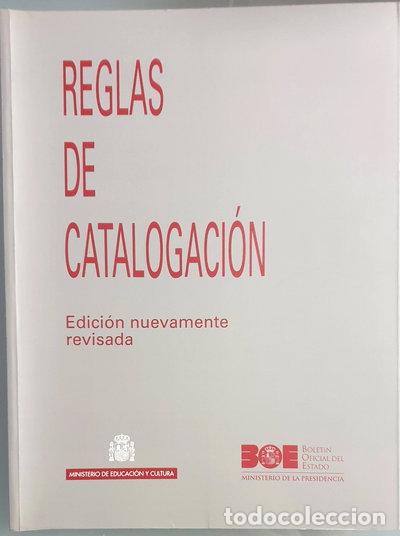 Livres: Reglas de catalogaci&oacute;n- 9788434011410