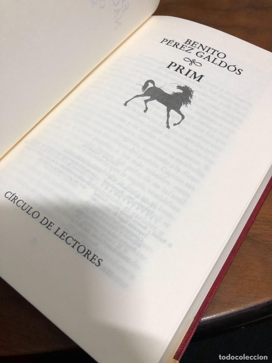 Libros: Prim (Episodios Nacionales) Benito P&eacute;rez Gald&oacute;s / C&iacute;rculo de Lectores - Foto 2