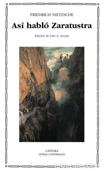 Livros em segunda m&atilde;o: As&iacute; habl&oacute; Zaratustra- 9788437625027