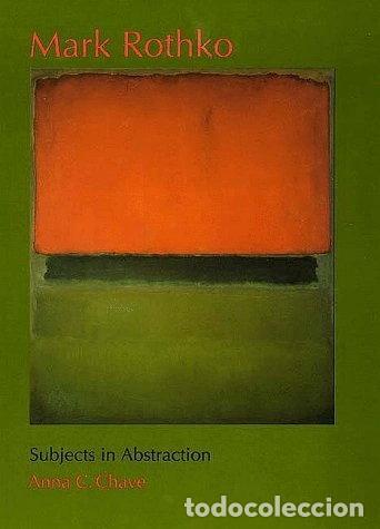 Libros: Mark Rothko: Subjects in Abstraction- 9780300049619 - Foto 1