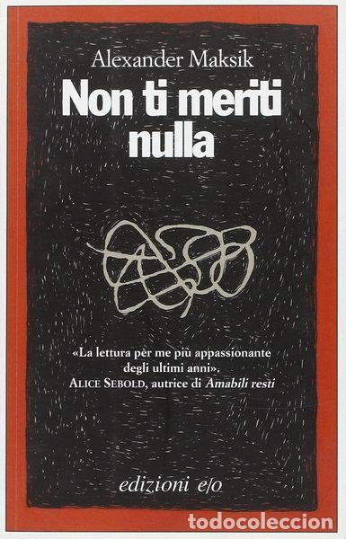 Livros em segunda m&atilde;o: Non ti meriti nulla- 9788866320265