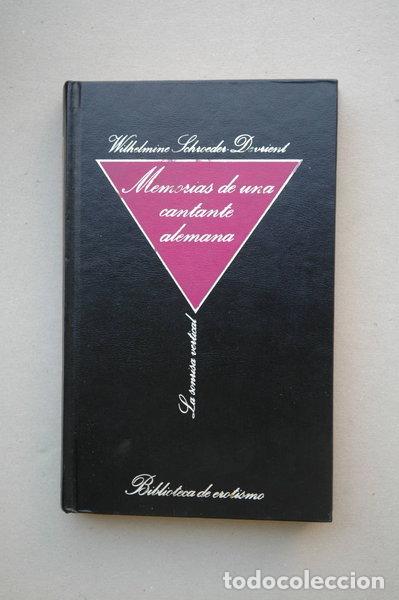 books: Memorias de una cantante alemana- 9788475910116
