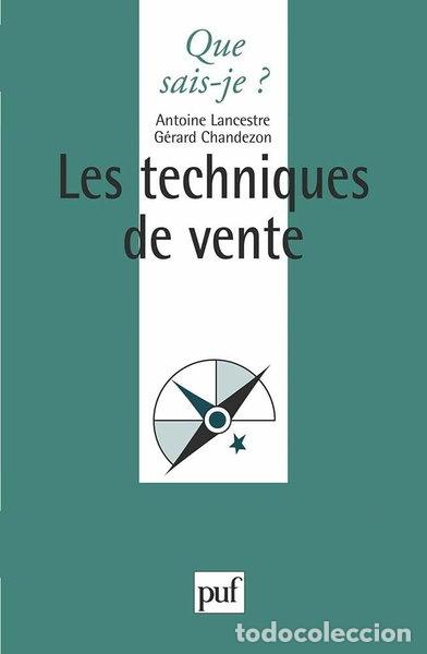 books: Les techniques de vente- 9782130427247