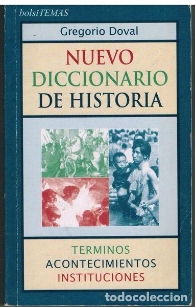 Libros: Nuevo diccionario de historia- 9788478805600