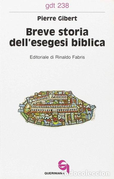 Libros: Breve storia dell'esegesi biblica- 9788839907387