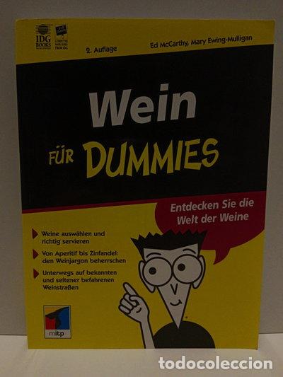 Libros: Wein f&uuml;r Dummies- 9783826629181