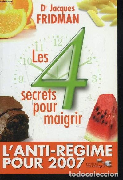 B&uuml;cher: Les 4 secrets pour maigrir- 9782753300446