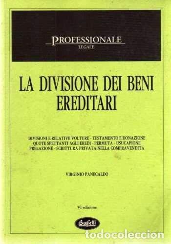 Libri di seconda mano: La divisione dei beni ereditari- 9788819975030