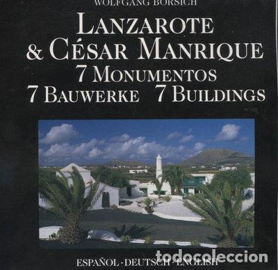 Libros: Lanzarote & C&eacute;sar Manrique: 7 Monumentos / 7 Bauwerke / 7 Buildings- 9788493027391