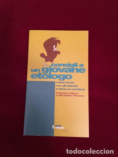 Libri di seconda mano: Consigli a un giovane etologo- 9788824103794