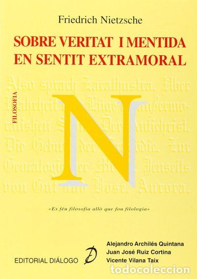 Libri di seconda mano: Nietzsche. Sobre veritat i mentida en sentit extramoral- 9788495333223