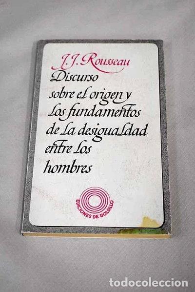 Libros: Discurso sobre el origen y los fundamentos de la desigualdad entre los hombres- 9788429708349