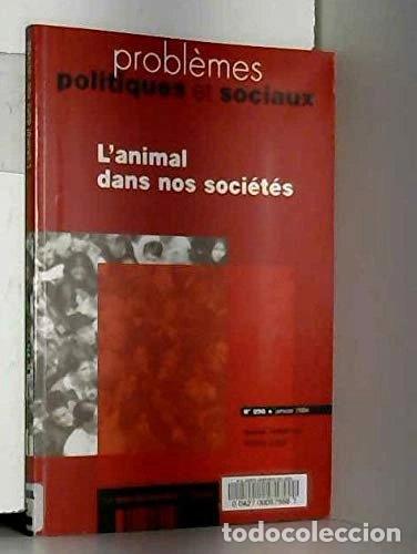 Libros: L'animal dans nos soci&eacute;t&eacute;s- 3303332108961