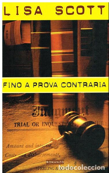 Libri di seconda mano: Fino a prova contraria- 9788820028961