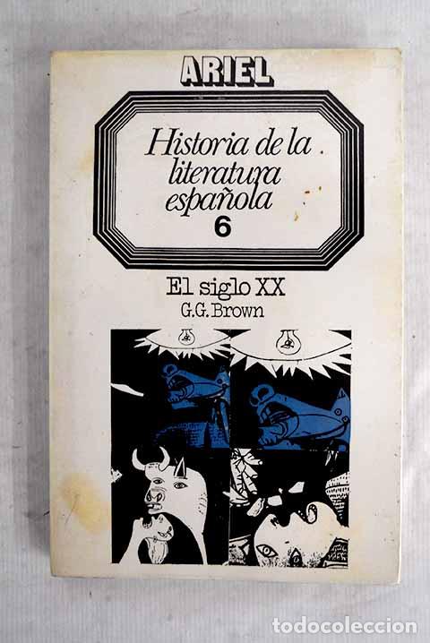 Libros: Historia de la literatura espa&ntilde;ola.- Brown, Gerald G.