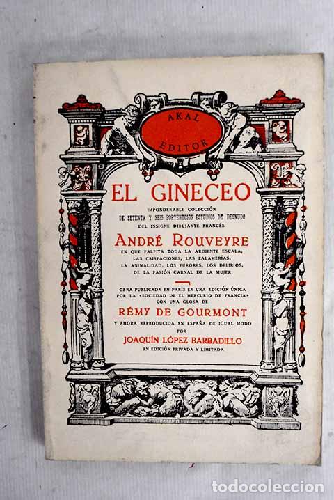 Libros: El gineceo: imponderable colecci&oacute;n de setenta y seis portentosos estudios de desnudo