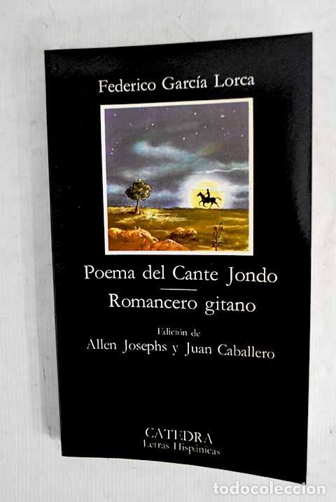 Livres: Poema del cante jondo; Romancero gitano.- Garc&iacute;a Lorca, Federico