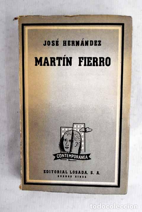 B&uuml;cher: Mart&iacute;n Fierro: Hern&aacute;ndez, Jos&eacute;.- Hern&aacute;ndez, Jos&eacute;