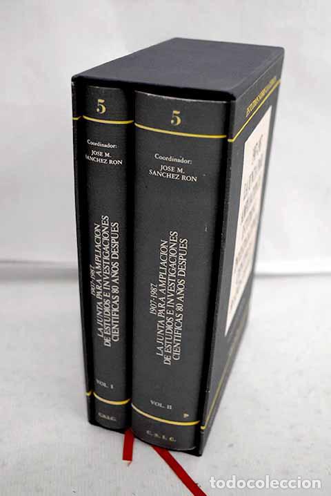 Libros: La Junta para Ampliaci&oacute;n de Estudios e Investigaciones Cient&iacute;ficas 80 a&ntilde;os despu&eacute;s, 1907-1987