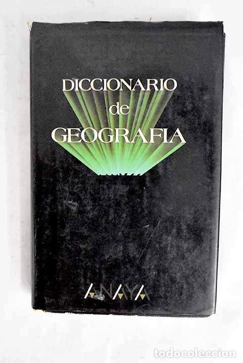 Libros: Diccionario de geograf&iacute;a