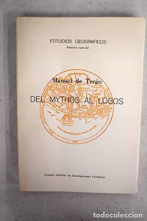 B&uuml;cher: Del mythos al logos: Ter&aacute;n, Manuel de.- Ter&aacute;n, Manuel de