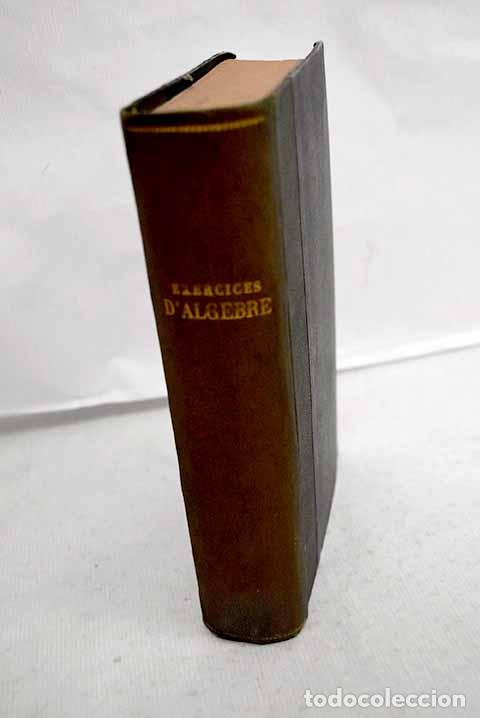Livros em segunda m&atilde;o: Exercices d algebre: F. G. M..- F. G. M.