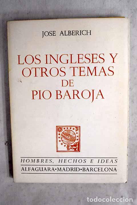 books: Los ingleses y otros temas de P&iacute;o Baroja.- Alberich, Jos&eacute;