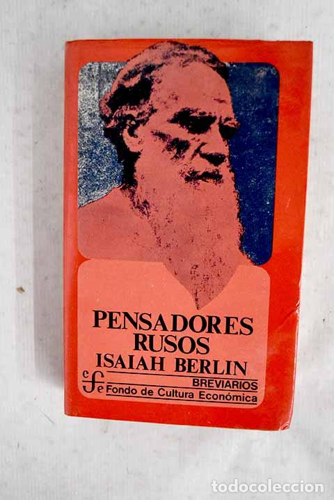 Libri di seconda mano: Pensadores rusos: Berlin, Isaiah.- Berlin, Isaiah