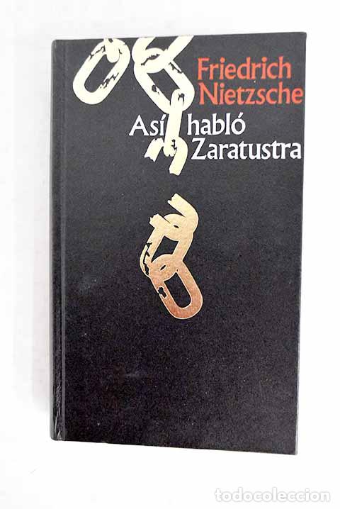 Libri di seconda mano: As&iacute; habl&oacute; Zaratustra.- Nietzsche, Friedrich
