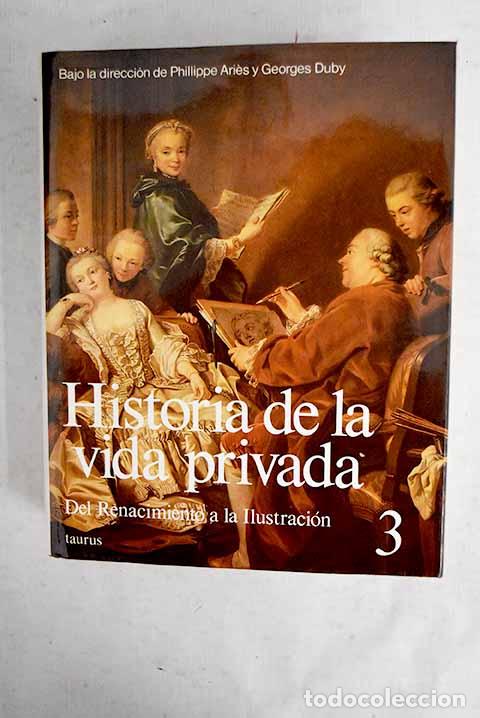 books: Historia de la vida privada, tomo III