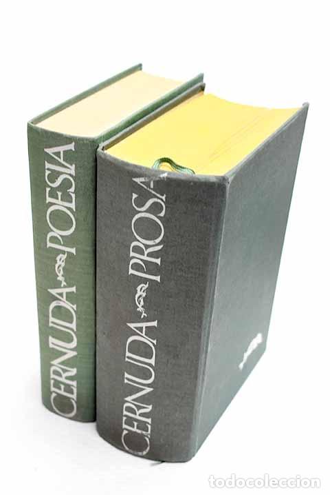 Libros: Poes&iacute;a completa ; Prosa completa.- Cernuda, Luis