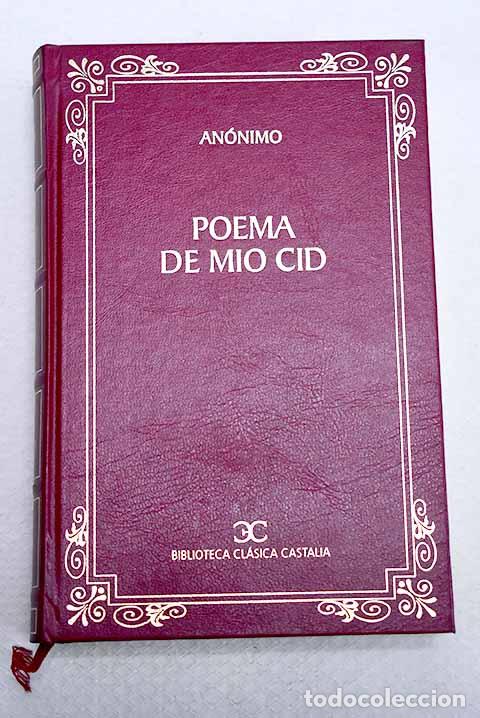 Libros: Poema de m&iacute;o Cid: : Castalia.