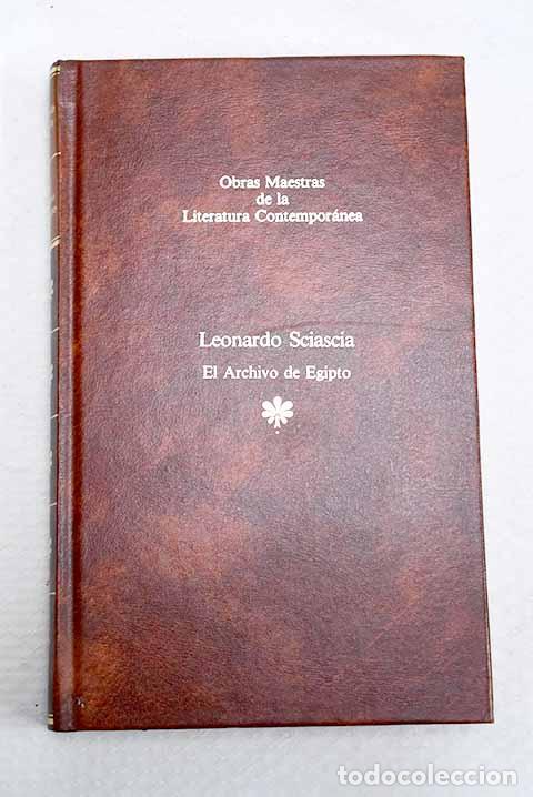 Libros: El archivo de Egipto.- Sciascia, Leonardo