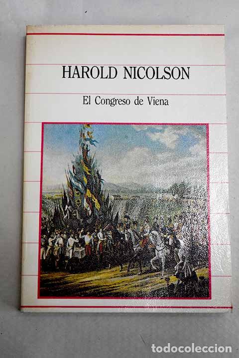 Livres: El Congreso de Viena.- Nicolson, Harold