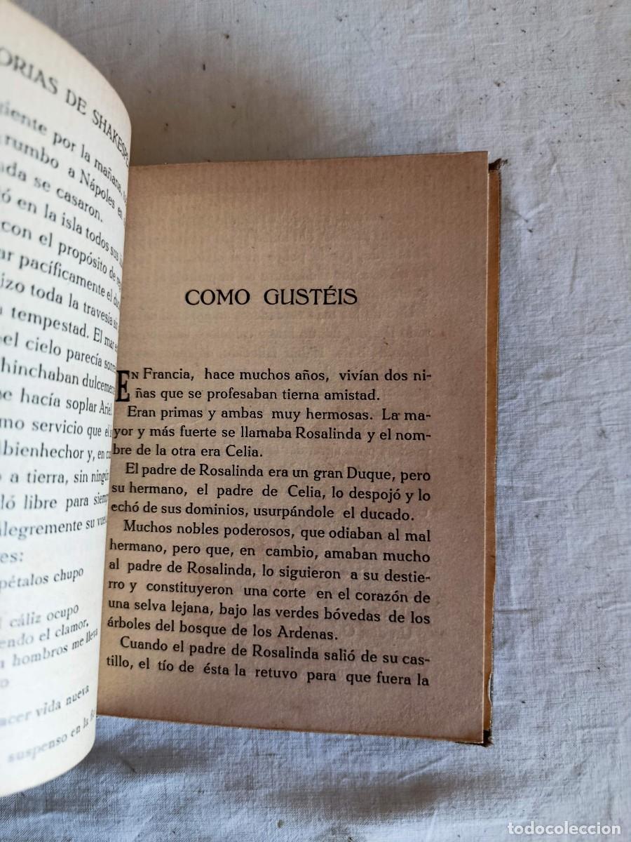 Libros: Historias de Shakespeare Colecci&oacute;n Araluce - Foto 4