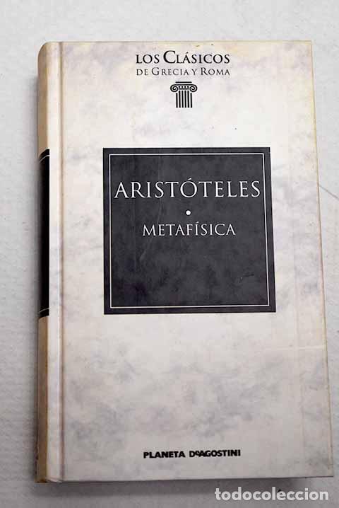 Livres: Metaf&iacute;sica: Arist&oacute;teles.- Arist&oacute;teles
