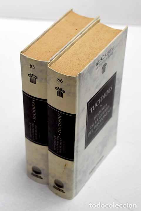 Livres: Historia de la guerra del Peloponeso.- Tuc&iacute;dides