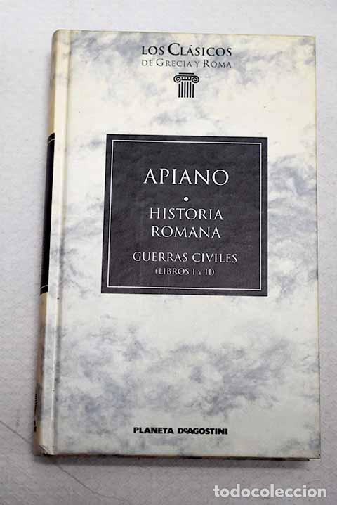 Livres: Historia romana: Apiano.- Apiano
