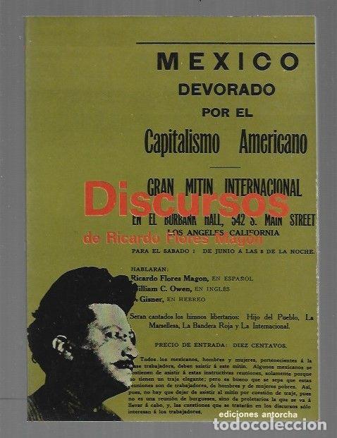 Libros: DISCURSOS - FLORES MAGON, RICARDO - Foto 1