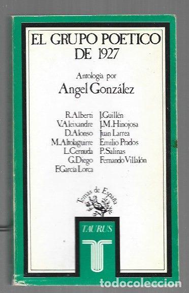 B&uuml;cher: GRUPO POETICO DE 1927 - EL - VARIOS (ALBERTI / GUILLEN / ALEIXANDRE / ALTOLAGUIRRE / SALINAS / CERNU