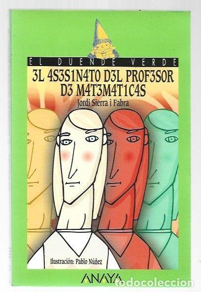 Libros: ASESINATO DEL PROFESOR DE MATEMATICAS - EL - SIERRA I FABRA, JORDI