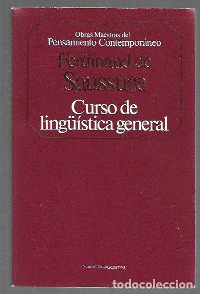 Libros: CURSO DE LING&Uuml;ISTICA GENERAL - SAUSSURE, FERDINAND DE - Foto 1
