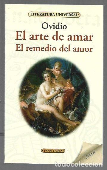 Libros: ARTE DE AMAR - EL / EL REMEDIO DEL AMOR - OVIDIO