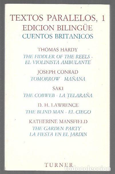 Libros: TEXTOS PARALELOS 1. EDICION BILING&Uuml;E: THE FIDDLER OF THE REELS / EL VIOLINISTA AMBULANTE / TOMORROW